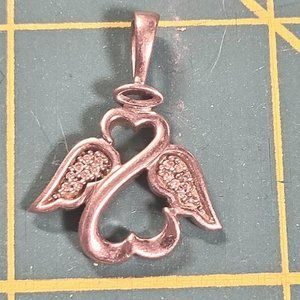 Silver angel charm 925